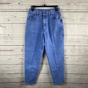 Lee 12P High-Waisted 100% Cotton Tapered Leg Jeans